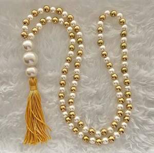 ลูกประคำอิสลามทำจากเรซิ่น ลูกปัดหินเรซิ่นธรรมชาติ ทัสบีฮ์ มิสบาฮ์ สายประคำแฟชั่น สร้อยคอลูกปัด - Product Image 3