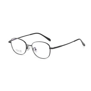 Gafas Ópticas de Titanio Ovaladas de Alta Calidad, Ligeras y Cómodas, con Montura Completa, para Hombre y Mujer, Tendencias RTS 2026 - Product Image 3