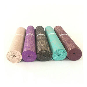 Tapis de méditation en jute sur mesure – Tapis de yoga en fibres naturelles écologiques pour le branding et les magasins de détail - Product Image 4