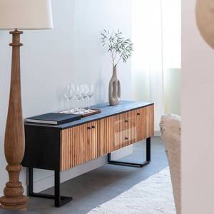 Soporte para TV Vandana Mira Hexa en madera de acacia y metal - Product Image 5