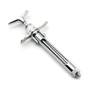 1 pièce Seringue dentaire à pression, injecteur chirurgical, tube d'aiguille aspirante, en acier inoxydable, 1,8 ml - Product Image 4