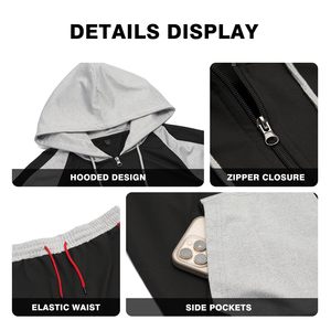 Chándal Deportivo para Hombre, Ajustado, a la Moda, Cómodo y Ligero, con Talla Personalizada - Product Image 5