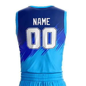 Hot Sale Custom Reversible Basketball Jersey Uniform Numbers Basketball Uniforms Reversible in Custom Design - Product Image 6