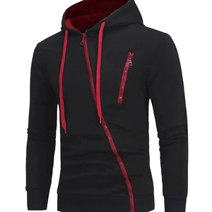 Sudaderas con capucha de forro polar para hombre, sudaderas con capucha de manga larga con degradado de color, blusas con capucha, sudaderas con capucha para la industria deportiva - Product Image 2