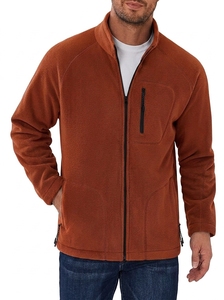Chaqueta de Forro Polar Personalizada ODM para Hombre con Cierre Frontal, Logotipo, Cuello Alto, Resistente al Viento, Calefactable, para Deportes de Invierno - Product Image 3
