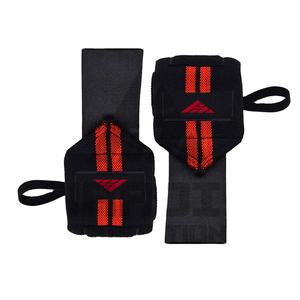 Poignets robustes de haute qualité en coton élastique personnaliser les poignets d'entraînement Cross Fit - Product Image 1