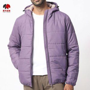 เสื้อแจ็คเก็ตพัฟเฟอร์คุณภาพสูงแบบสั่งทำพิเศษสำหรับผู้ชาย วัยรุ่น และเด็ก  ออกแบบสีและโลโก้ได้ตามต้องการ ป้องกันรอยยับ - Product Image 6