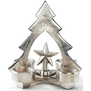 Wholesale Luxury Gold Brass Metal Reindeer <b>Candle</b> Holder Arch 4-Light Candlestick <b>Bridge</b> for Christmas Table Centerpiece Decor - Product Image 5