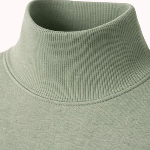 Women Mock Neck Sweatshirt Oversized Style Smooth Fabric Relaxed Fit For Modern Casual Wear - Product Image 3