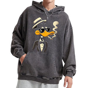 Impression personnalisée par broderie 3D DTG, sweat-shirt à capuche lourd 480 g/m², manches longues, qualité supérieure, pour hommes et femmes - Product Image 4