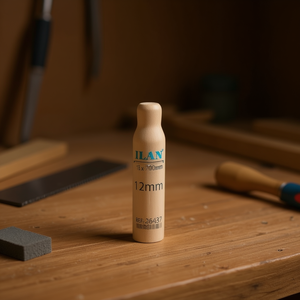 Barra di legno Iln rotonda da 12 mm x 700 mm per artigianato e progetti fai da te - Product Image 3