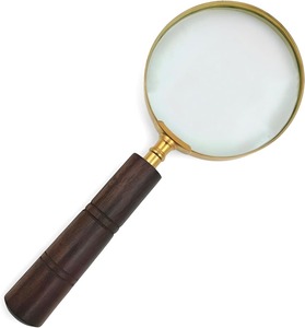 Antique Design Metal <b>Magnifying</b> <b>Glass</b> For Collectors Office Accessories And Elegant Home Decoration - Product Image 1