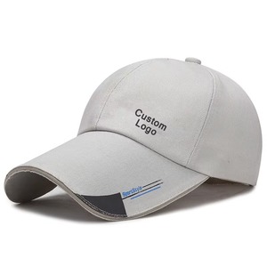 Gorra de Béisbol Blanca con Logotipo Personalizado al por Mayor, Gorra Deportiva de Secado Rápido, Visera Larga de Alta Calidad, Gorras Transpirables para Correr, Golf y Actividades al Aire Libre - Product Image 4