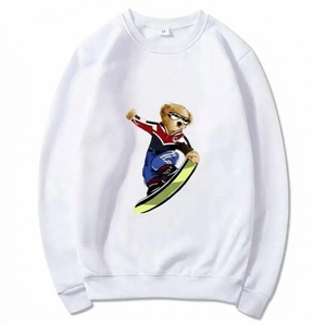 Sudadera Cómoda y Versátil de Invierno con Estampado de Oso, de Forro Polar, Unisex, Servicio OEM para Hombre y Mujer - Product Image 2