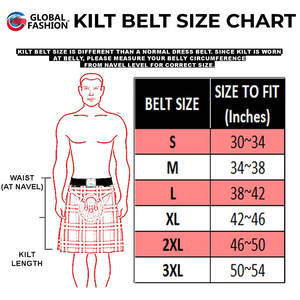 Cinturón de Kilt para Niños, de Cuero Negro Liso, Fácil de Ajustar con Cierre de Velcro, Accesorio Tradicional Escocés 2026 - Product Image 6