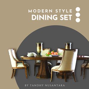 Ensemble de table et chaises de salle à manger de style européen moderne, en teck massif, matériau écologique, design personnalisé acceptable, vente en gros - Product Image 3