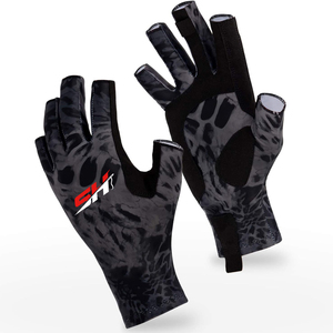 Guantes de Pesca Unisex de Alta Calidad con Logotipo Personalizado, Protección UV, Aislantes, de Poliéster, para Uso en Exteriores, MOQ Bajo - Product Image 2