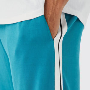 Nouvel arrivage : Fournisseur en gros de pantalons de survêtement personnalisés, avec logo sur mesure, amples, en molleton de coton vierge, pour hommes, type joggers, en vente. - Product Image 5