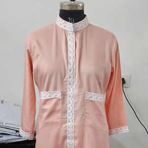 Cubrecamiseta de Lujo con Bordado, 100% Algodón, Estilo Urbano con Borlas, Elegante, Cuello Redondo, para Verano y Resort - Product Image 2