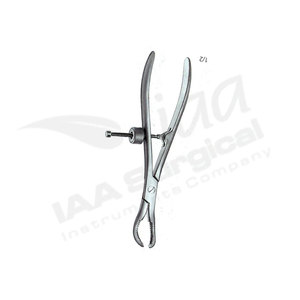 Pinza Quirúrgica para Sujeción de Huesos, Acero Inoxidable, Instrumento Ortopédico de Grado Hospitalario, Reutilizable - Product Image 2