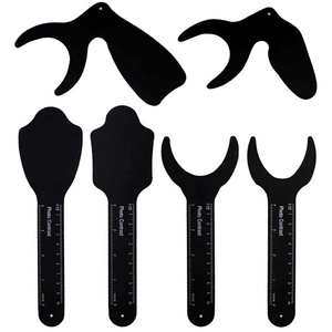 ช่องปากแก้มสีดําแผ่นความคมชัดชุดอุปกรณ์ทันตกรรมทางการแพทย์จัดฟัน Lab เครื่องมือ 6 ชิ้นภาพถ่ายภาพบอร์ด Intraoral - Product Image 1