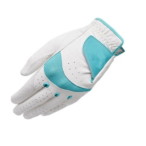 Gants de golf personnalisés pour hommes en cuir imperméable, ajustement parfait, logo personnalisé, antidérapants, cuir blanc de haute qualité - Product Image 5