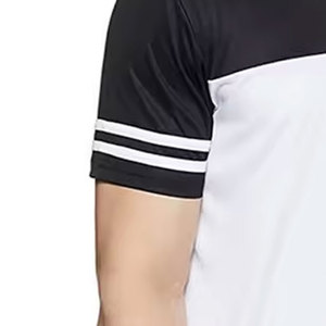 T-shirt à manches courtes pour homme, col rond, coupe classique, respirant, tricoté, blanc et noir, vêtements décontractés, chemises de créateur - Product Image 5