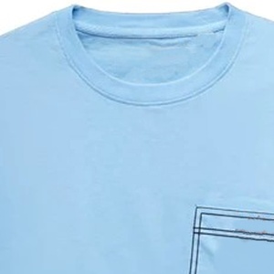 T-shirt décontracté unisexe 100 % coton à col rond, personnalisable, léger, respirant, en tissu écologique, impression personnalisée, vente en gros - Product Image 2