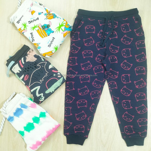 Pantalones Elásticos Bordados de Primavera/Verano, Ropa de Algodón Casual, Estilos Variados en Existencia, Ropa para Niños, Pantalones para Niños y Niñas - Product Image 2
