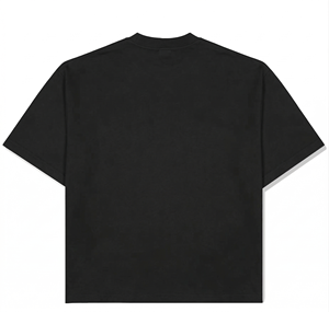 T-shirt vintage surdimensionné pour homme avec motif fraise - Tee-shirt en coton épais crème - Product Image 3