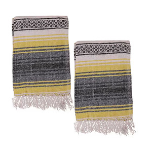 Manta de Lana Sintética Amarillo Claro, Suave y Cálida, para Cama, Decoración del Hogar y Comodidad Diaria - Product Image 6