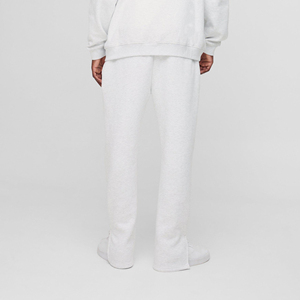OEM/ODM Customised <b>Men's</b> Winter/Autumn Casual <b>Baggy</b> <b>Trousers</b> Side Pockets Embroidery Decoration Boxy Fit Washed Style Canvas - Product Image 2