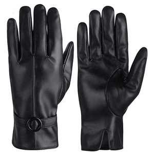 Gants et mitaines en cuir de mouton PU de qualité supérieure, tendance, best-sellers, nouveau style, antidérapants, unisexes - Product Image 6