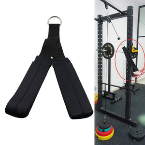 อุปกรณ์ฟิตเนสใหม่ล่าสุด เชือกดึงกล้ามเนื้อไตรเซ็ปส์ ระบบรอกดึงสายเคเบิลสำหรับออกกำลังกาย เชือกดึงกล้ามเนื้อไตรเซ็ปส์แบบปรับได้ ทนทาน - Product Image 3
