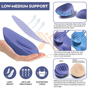 สปอร์ตบราออกแบบใหม่ล่าสุด โลโก้สั่งทำได้ ผลิตจากผ้าสแปนเด็กซ์และโพลีเอสเตอร์ สำหรับผู้หญิง มีจำหน่ายแล้ว - Product Image 5