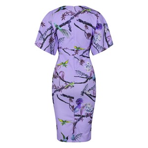 Robe polo pour femme prête pour le golf - Tissu piqué performant - Logo personnalisé - Tenue sportive à manches courtes pour femmes - Product Image 5