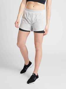 Shorts pour femmes personnalisés en forme de pleurote, sportifs, tricotés en Spandex et Polyester, séchage rapide, vêtements d'entraînement tendance, deux modèles respirants - Product Image 1