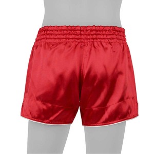 Customized Premium Quality Breathable 220g Muay Thai and MMA Boxing Fight Shorts for Men 100% Polyester - Product Image 4
