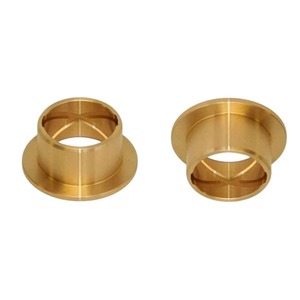 Bague de collier en laiton de fournisseur indien avec design fileté et lisse pour un maintien sécurisé dans les systèmes mécaniques, disponible à prix d'exportation - Product Image 1