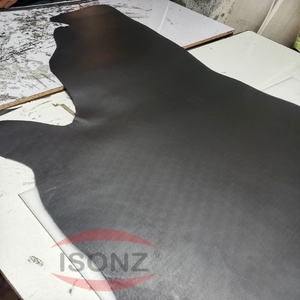 Cuir de buffle noir pour ceintures de mode, ceintures de sécurité, ceintures de sport, sacs et produits personnalisés, de 0,8 mm à 4,0 mm - Product Image 5