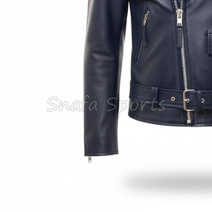 Men's Casual Fashion <b>Jacket</b> Winter Leather <b>Jacket</b> for Mens OEM Services Custom Logo Full Zipper Leather <b>Jacket</b> - Product Image 4