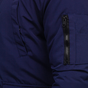 OEM Production <b>Men's</b> Long Utility <b>Parka</b> <b>Coat</b> Padded <b>Winter</b> Outerwear Private Label Factory 2026 - Product Image 5