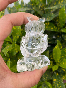 Estatua de Búho Tallada a Mano en Cuarzo Transparente Natural, Figura de Cristal para Decoración del Hogar, Proveedor Mayorista OEM ODM - Product Image 5