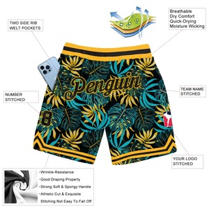 Premium Custom Front Logo Basketball Shorts Graphic Printed <b>Athletic</b> Lightweight Quick Dry Sportswear Team Training Unisex - Product Image 2