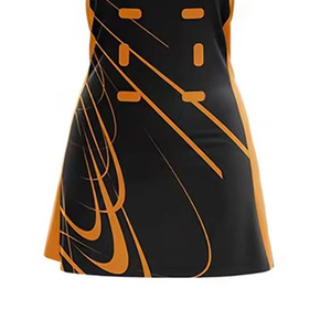 Uniforme de netball pour femmes de haute qualité, nouveau design, séchage rapide, respirant, 100% polyester, couleurs et logo personnalisés, vêtements de sport AI-NB-07 - Product Image 4