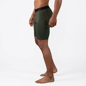 Pantalones Cortos de Compresión para Hombre de Alta Calidad, Ligeros, Transpirables, de Spandex/Poliéster, para Entrenamiento, con Cierre de Cordón - Product Image 4