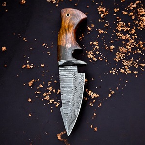 Handmade Damascus Steel <b>EDC</b> Fixed Blade Hunting Camping Bushcraft Outdoor <b>Knife</b> Rosewood Handle Industrial Grade Manufacturer - Product Image 2