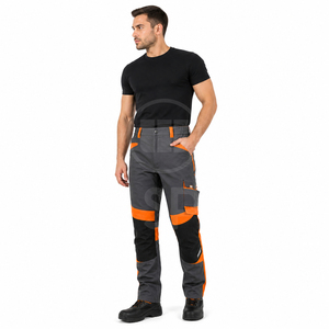 Pantalones de Trabajo Industriales, Multibolsillos, Tipo Cargo, Resistentes, de Seguridad Laboral, Antiestáticos, Transpirables, de Poliéster - Product Image 2