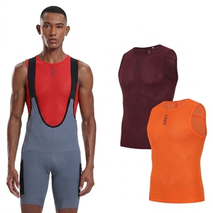 Maillot de cyclisme personnalisé pour homme à manches courtes en Spandex et Polyester, anti-transpiration, séchage rapide, léger, vêtement de sport pour vélo, sous-vêtement de cyclisme - Product Image 3