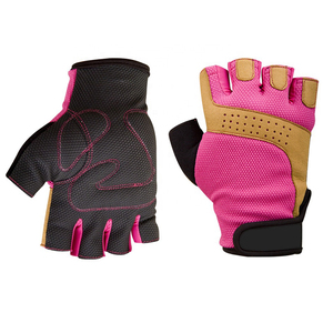 Gants de fitness demi-doigts avec protection de la paume et logo personnalisé, prix abordable, pour musculation, hommes et femmes, entraînement en salle de sport - Product Image 6